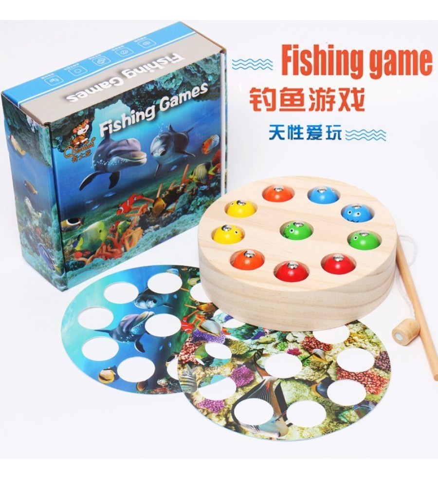 Развивающая игра Рыбалка  